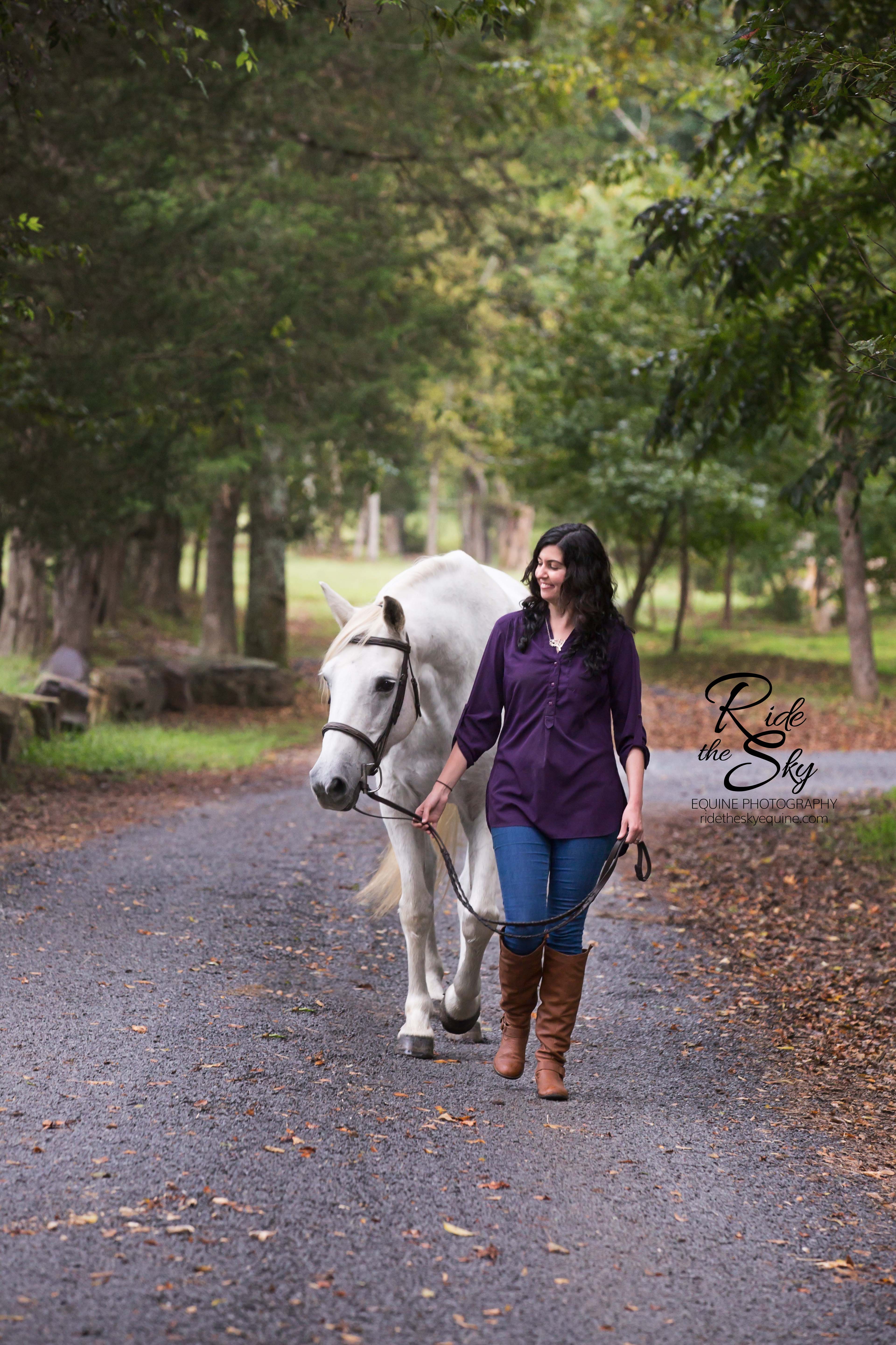 Girl and her Horse pictured at Hidden Hills Farm & Saddle Club in Ooltewah, TN
