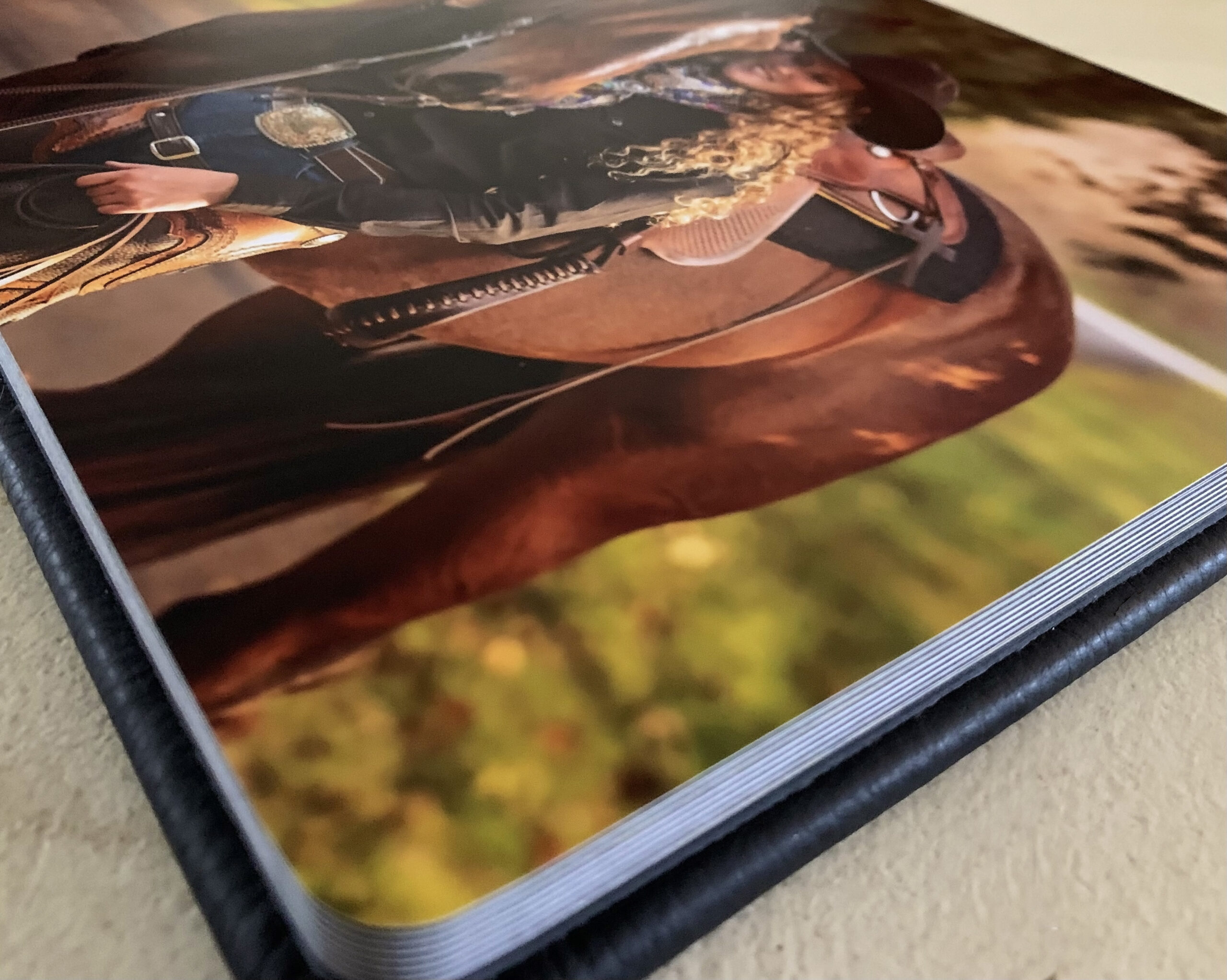 Leather Bound Heritage Luxe Horse Photography Album