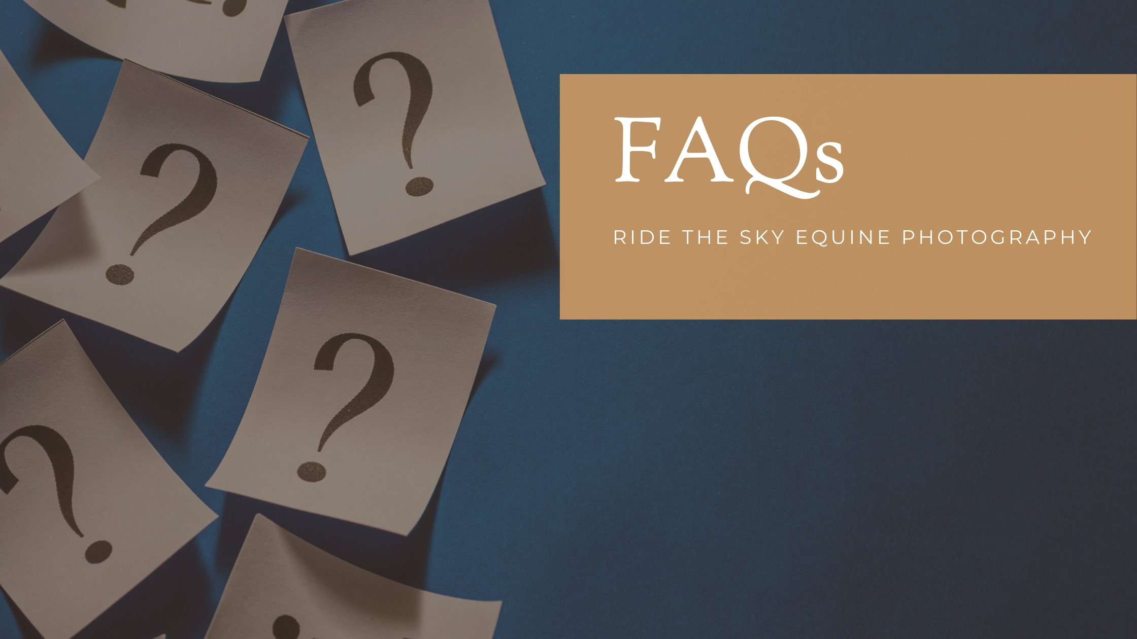 FAQs Ride the Sky Equine Photography