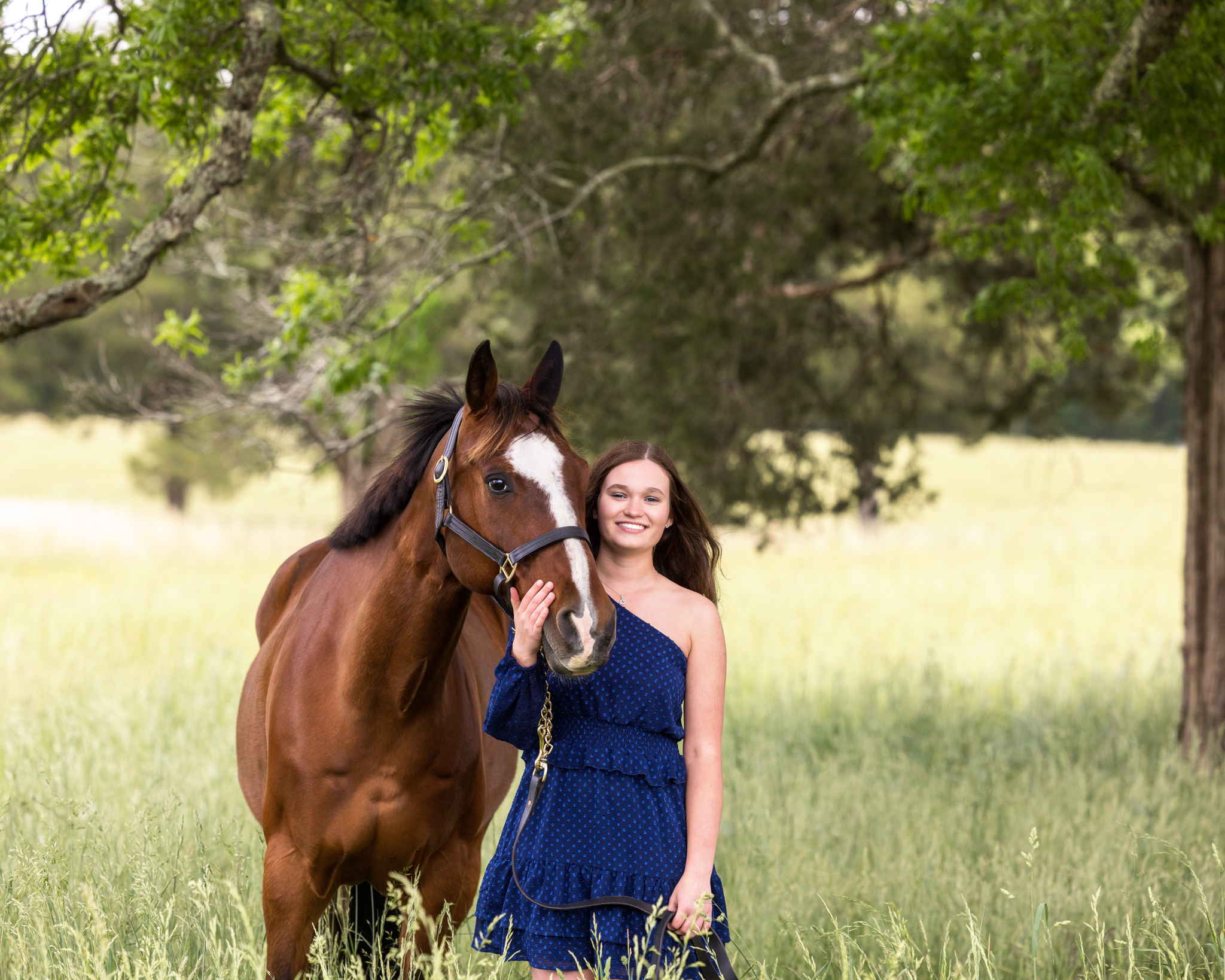 High School Equestrian Senior Pictures at Chickamauga Battlefield