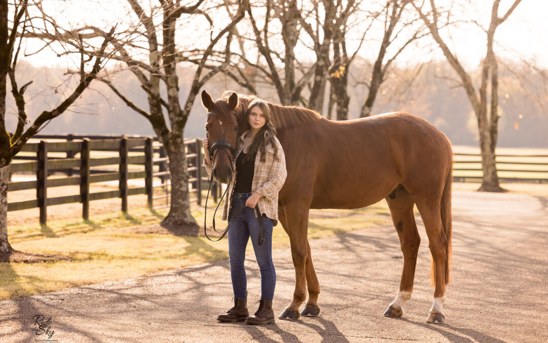 Lauren & Manny | Senior Pictures with your Horse | Chatsworth GA