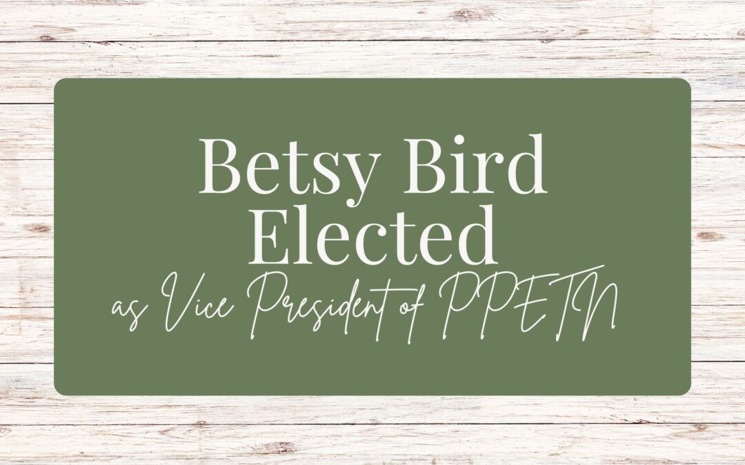 Betsy Bird Elected as Vice President of Professional Photographers of East Tennessee (PPETN)