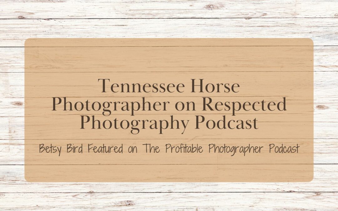 Tennessee Horse Photographer on Respected Photography Podcast